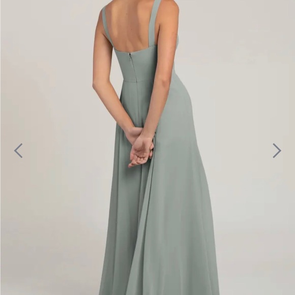 Jenny Yoo Harris Dress in Moss green - worn once - Picture 2 of 3